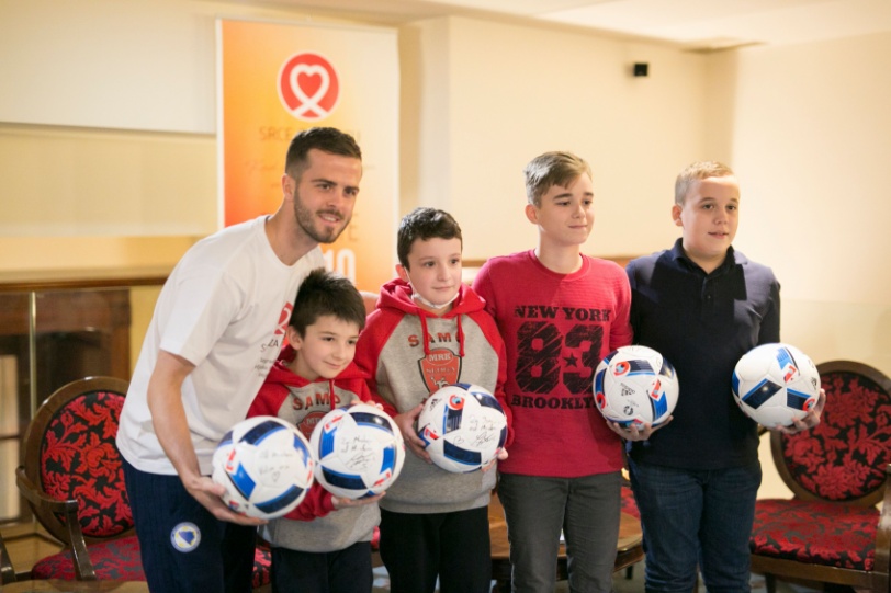 Miralem Pjanić - Ambasador Roditeljske kuće u Tuzli